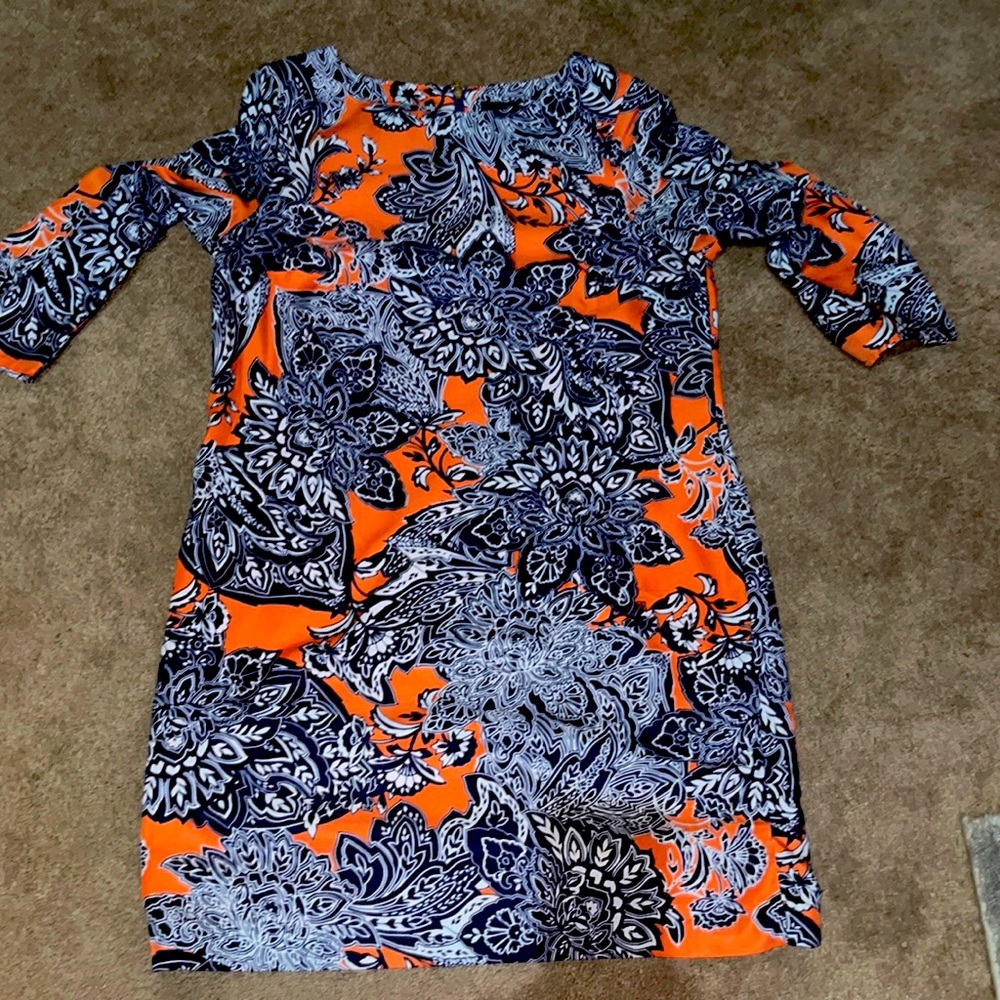 The Limited Mini Shift Dress. Sleaves to the elbows.